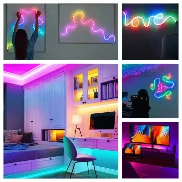 CINTA LED NEON 12V RGB 5MTS  5