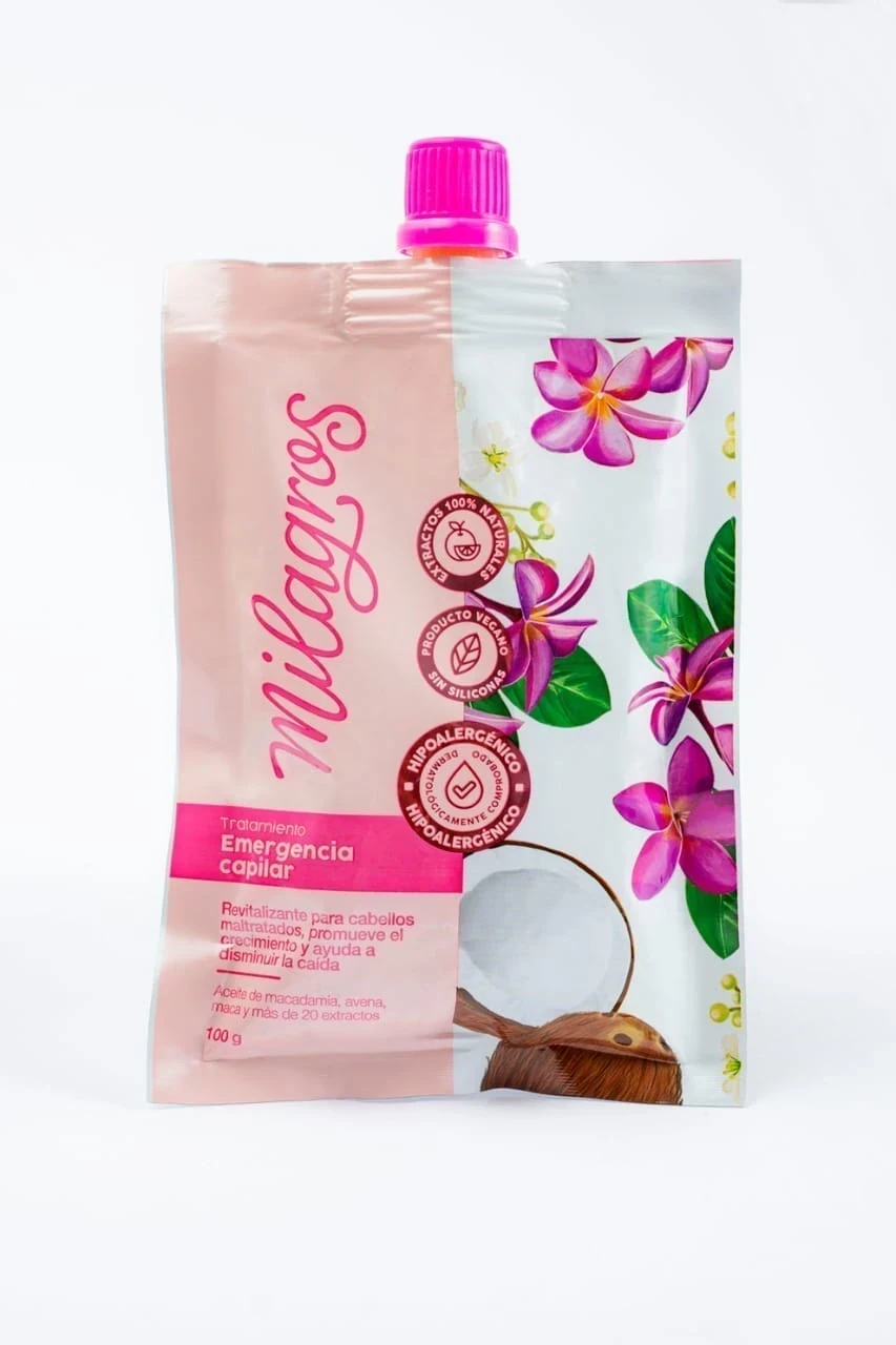 milagros tratamiento emergencia capilar doypack 100g