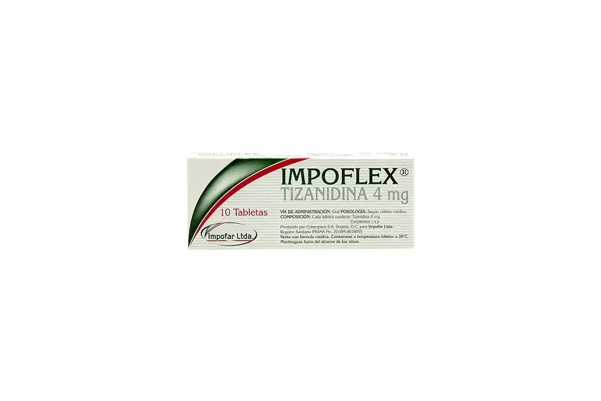 IMPOFLEX 4 MG X 10 TBL