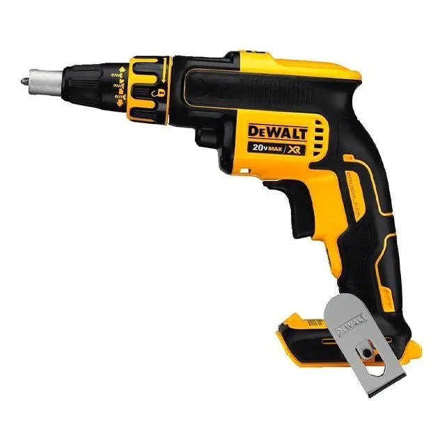 Atornillador De Durlock 20v Kit Bolso + 2 Bat. + Carg Dewalt Negro 2