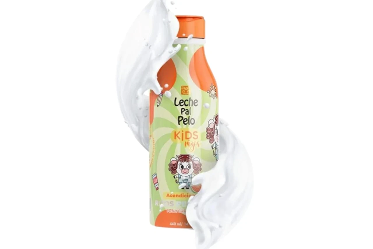 leche pal pelo acondicionador rizos perfectos kids x440 ml