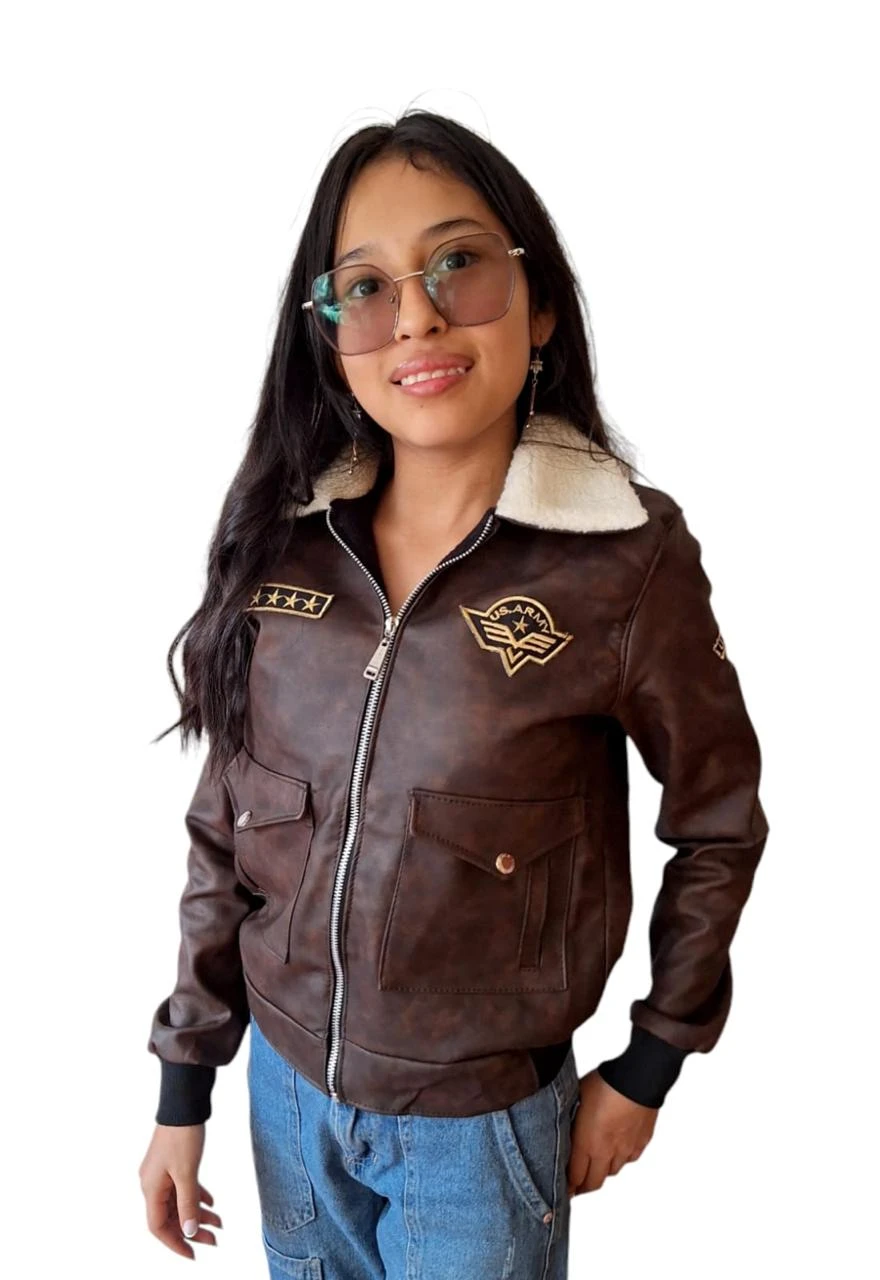 Chaqueta piloto niños unisex 5