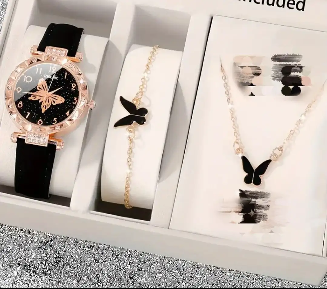 Juego reloj mariposa