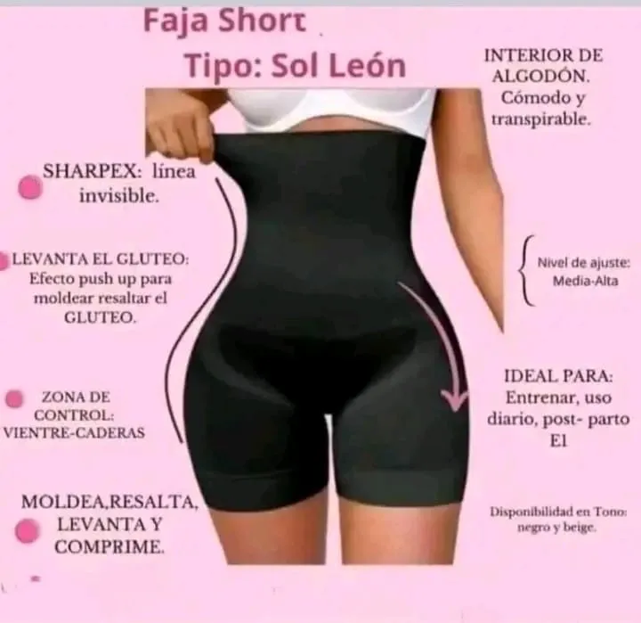 SHORT FAJA TIPO SOL LEON 3
