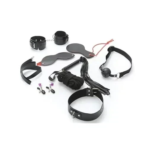 Kit Bondage 8 Piezas Negro