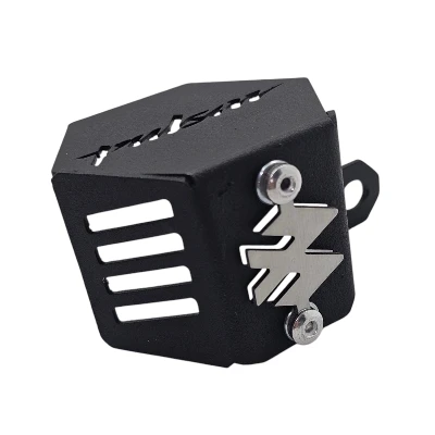 NS 200 / P. freno trasero acero negro logo 3d cromado ML