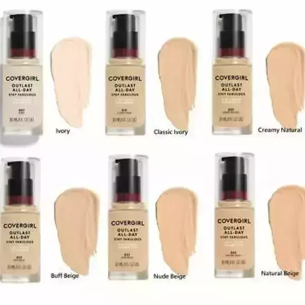 Base de maquillaje Covergirl Outlast all day 3-en-1. Spf20-varios tonos 2