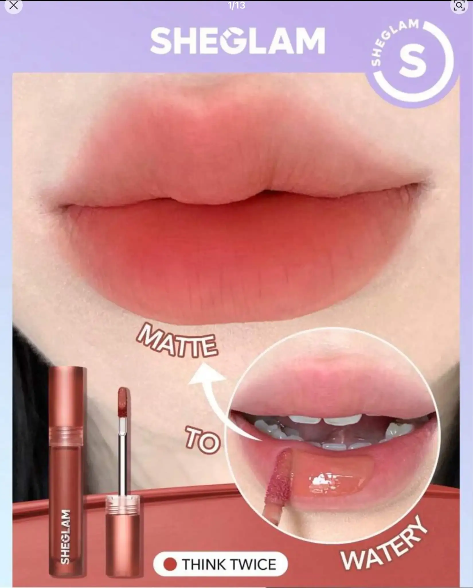 Brillo labial sheglam glossy 2