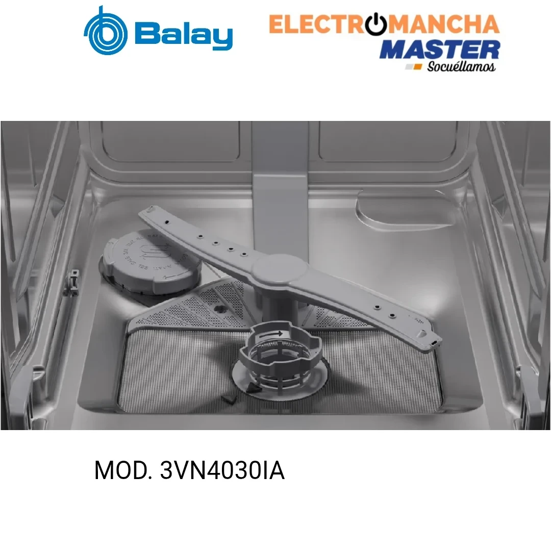 LAVAVAJILLAS BALAY 3VN4030IA 45 CM. INOX. CLASE E 7