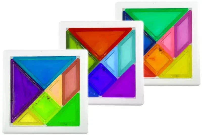 Tangram chico de plástico  3