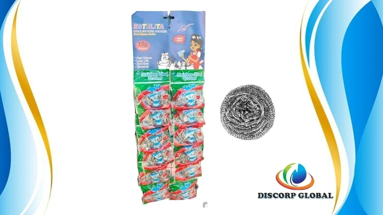 ESPONJA DE ALAMBRE x 12 UND