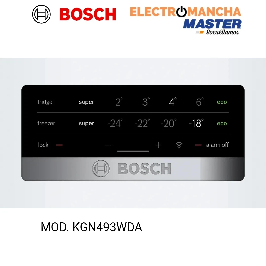 FRIGO COMBI BOSCH KGN493WDA 2,03"70 BLANCO NF CLASE D 3