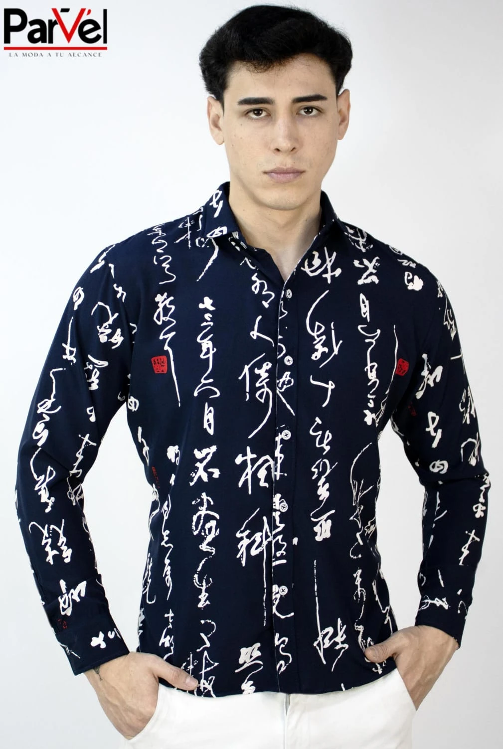 Camisa en seda francesa 