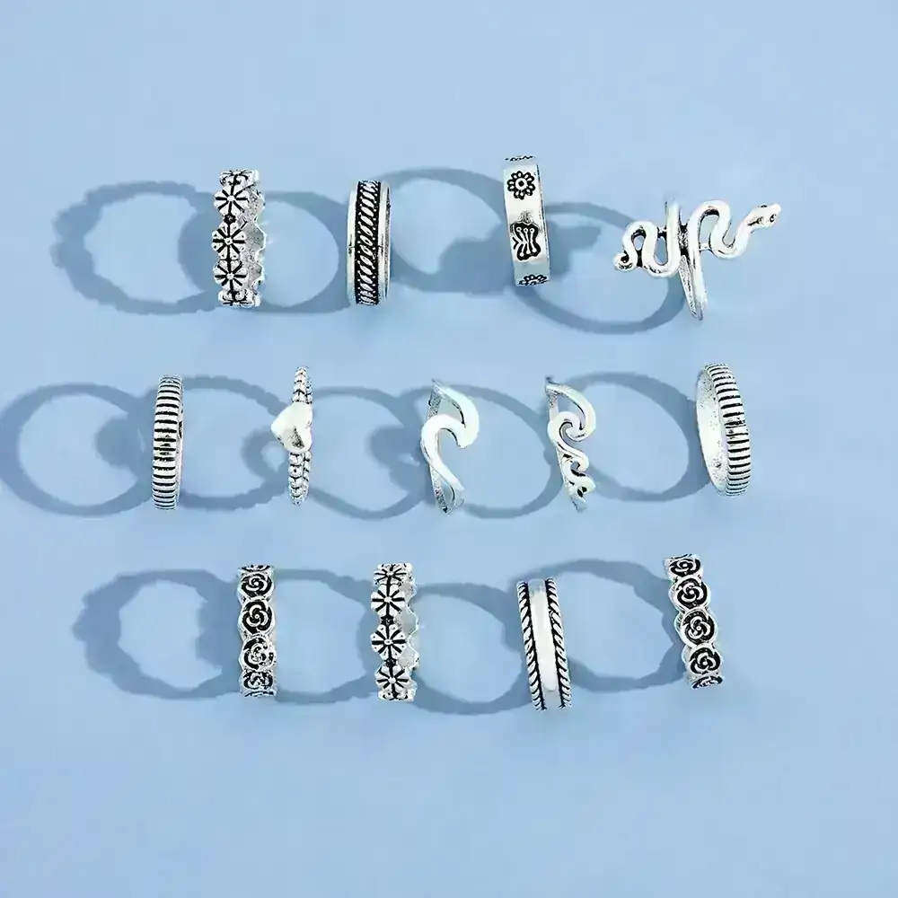 Set x13 Anillos Sesha REF: MA39 3