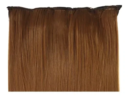 #6 Cortina Extensión Pelo Lacio Simil Natural Planchita 180°c