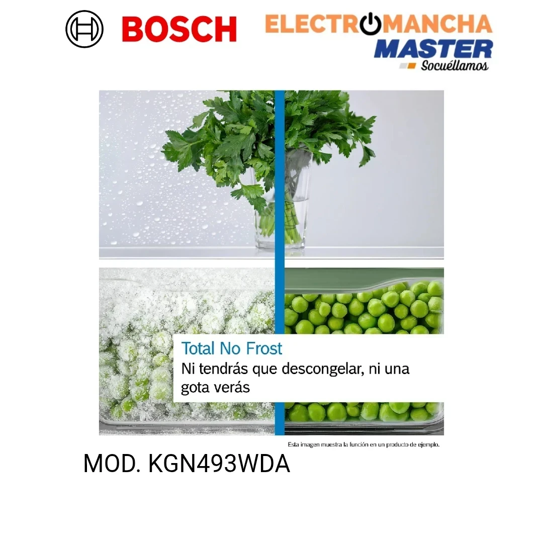 FRIGO COMBI BOSCH KGN493WDA 2,03"70 BLANCO NF CLASE D 8