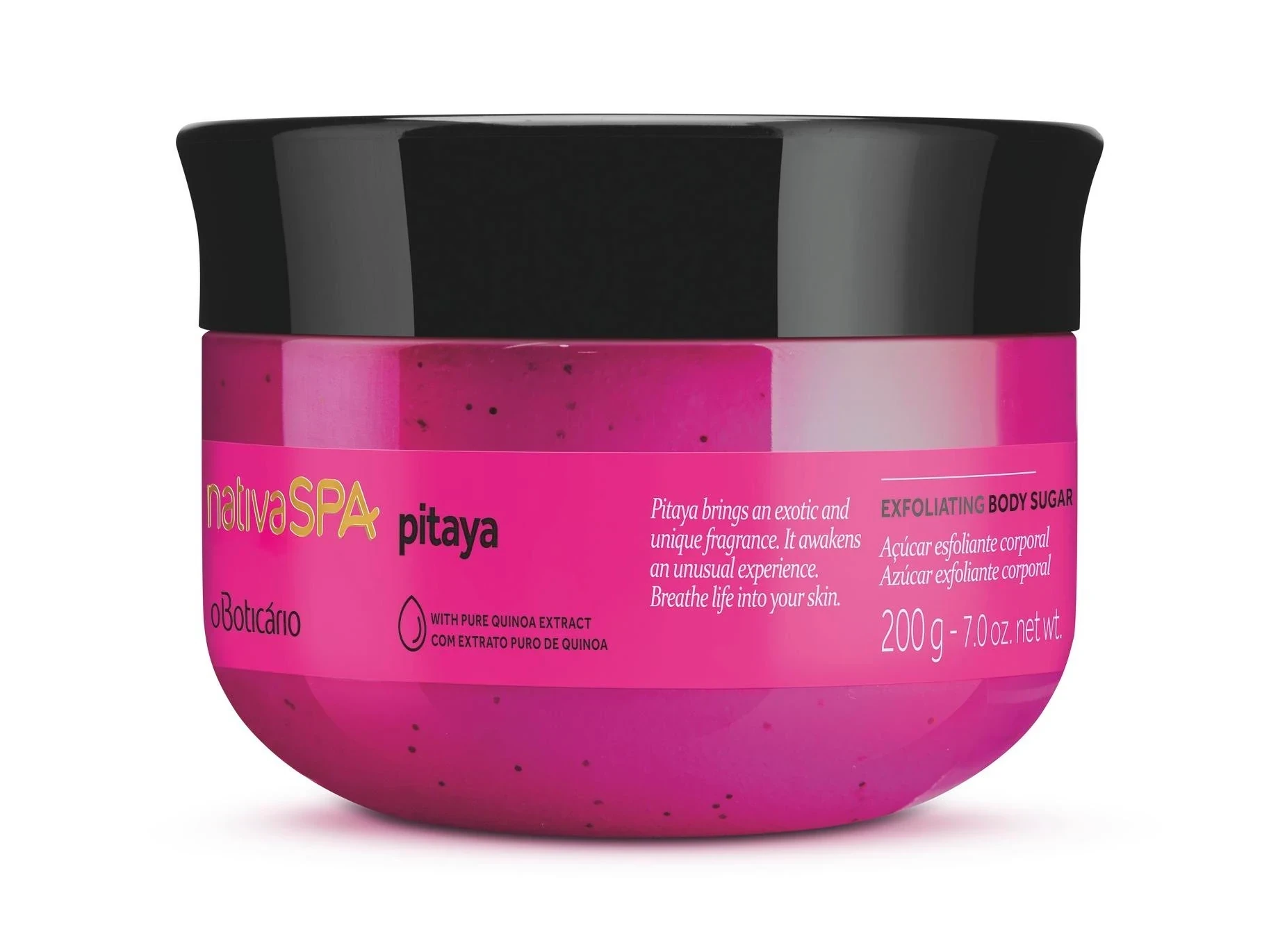 Nativa SPA Azúcar Exfoliante Corporal Pitaya, 200g
