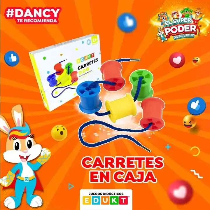 Carretes en caja 