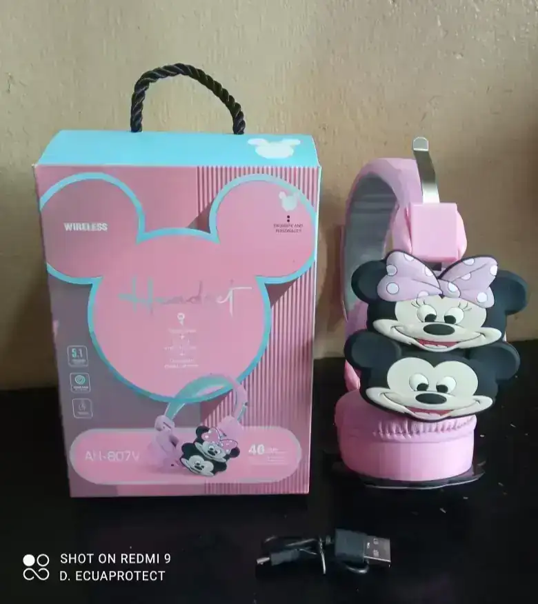 AUDIFONO INALAMBRICO MINNIE & MICKEY 🐭🎧