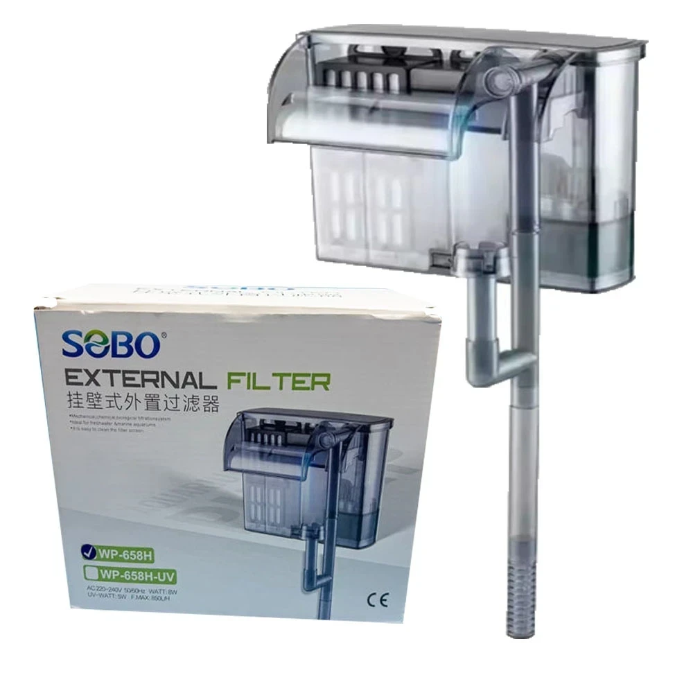 Filtro Externo Sobo Wp-658h 8w 850l/h