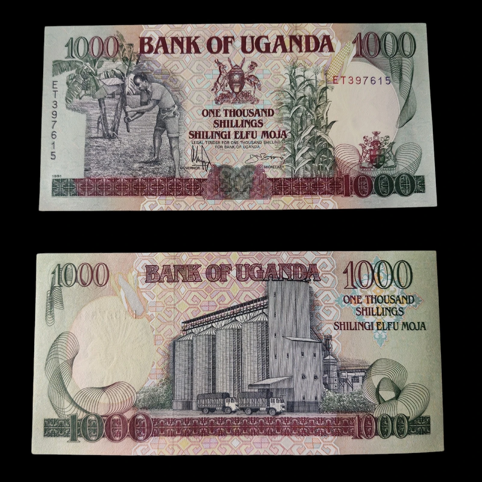 ° Uganda 1000 Shelines UNC 