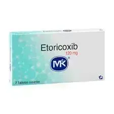 ETORICOXIB 120 MG CJA X 7 TAB MK