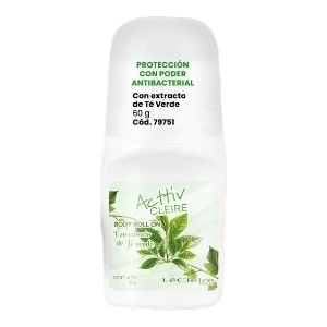 DESODORANTE BODY ROLL ON CON EXTRACTO DE TE VERDE ACTTIV CLEIRE 60G