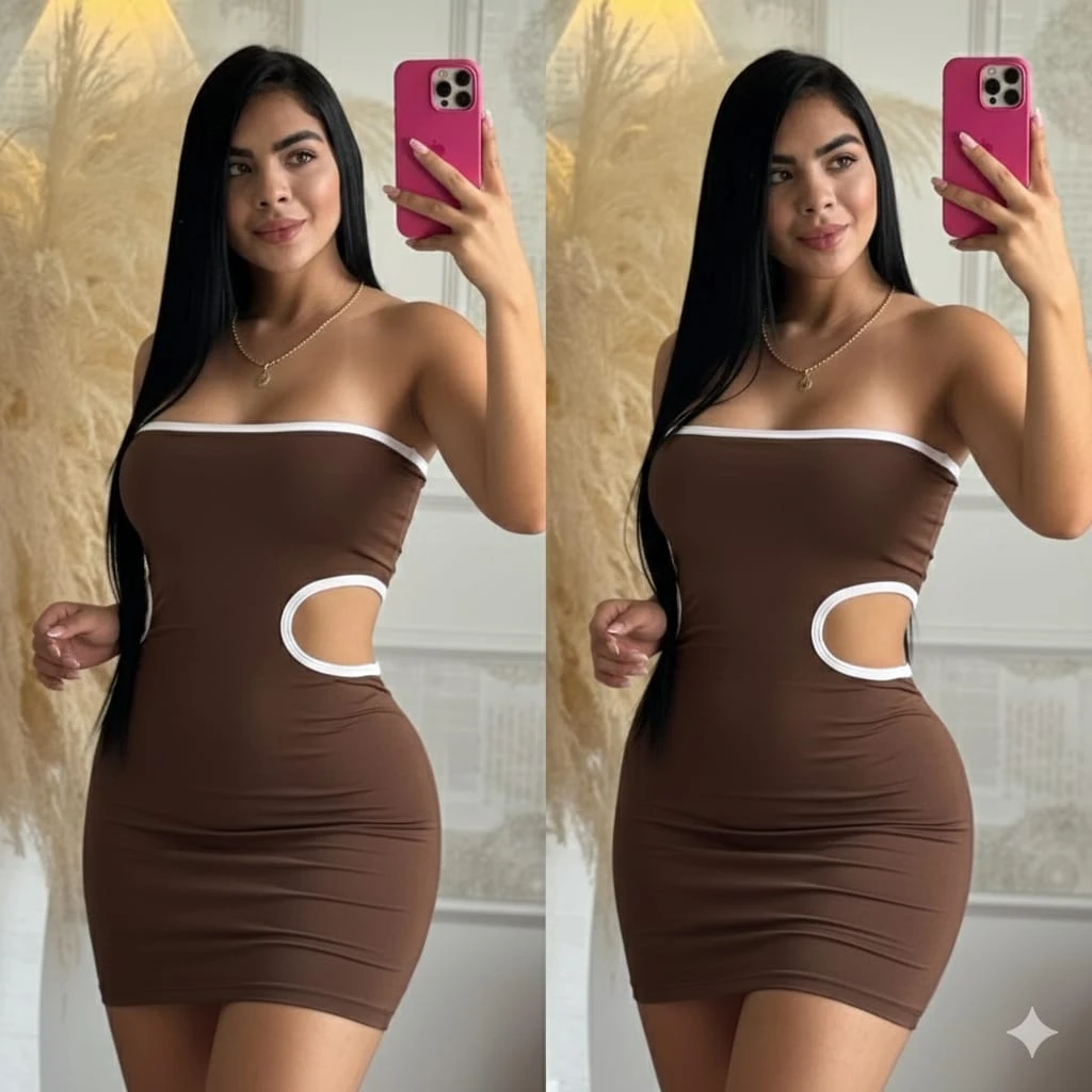 VESTIDO CORTO