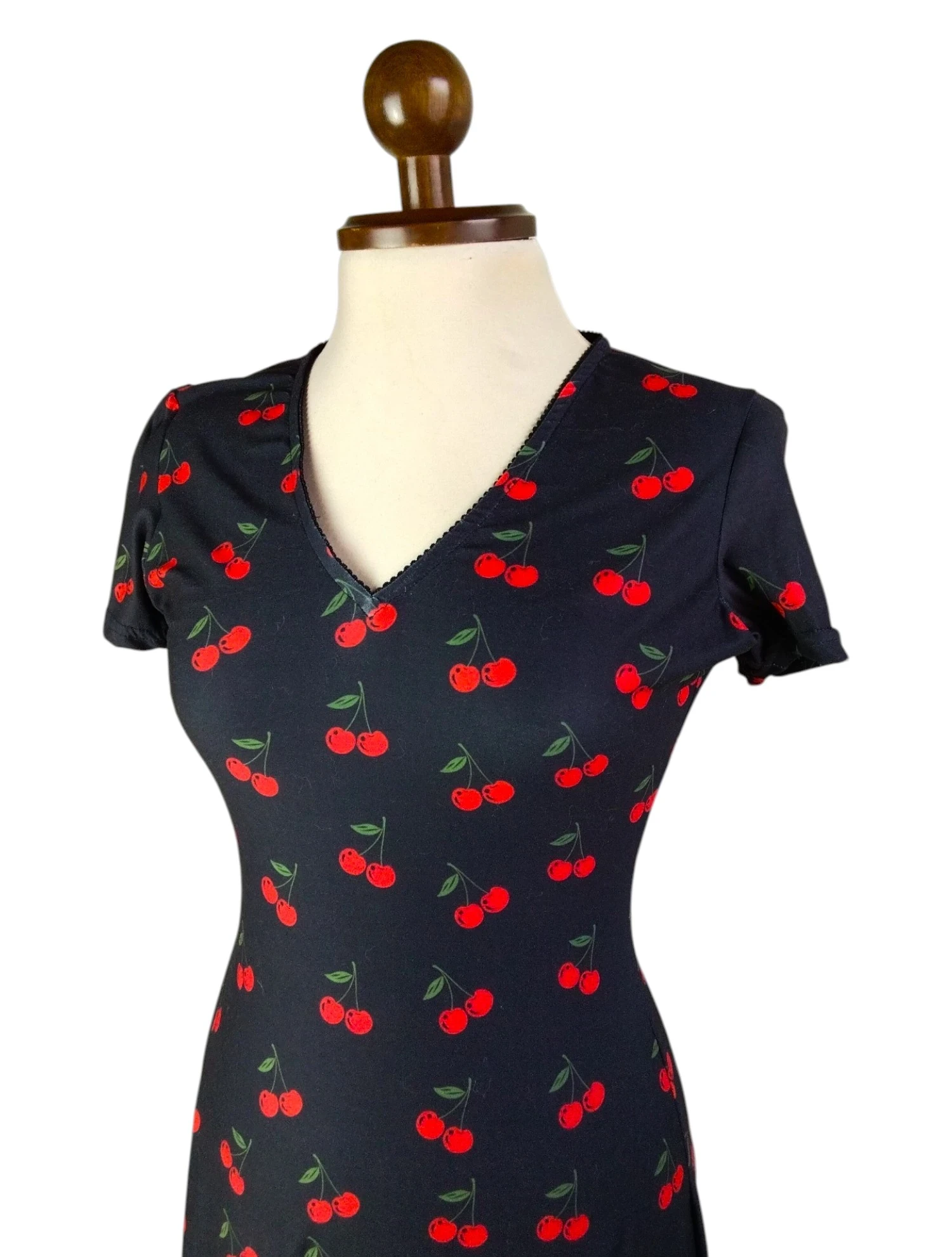 Vestido estampado de cerezas 2