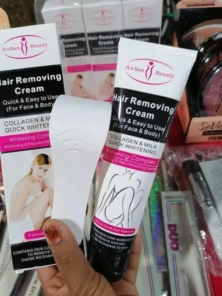 Crema depiladora 