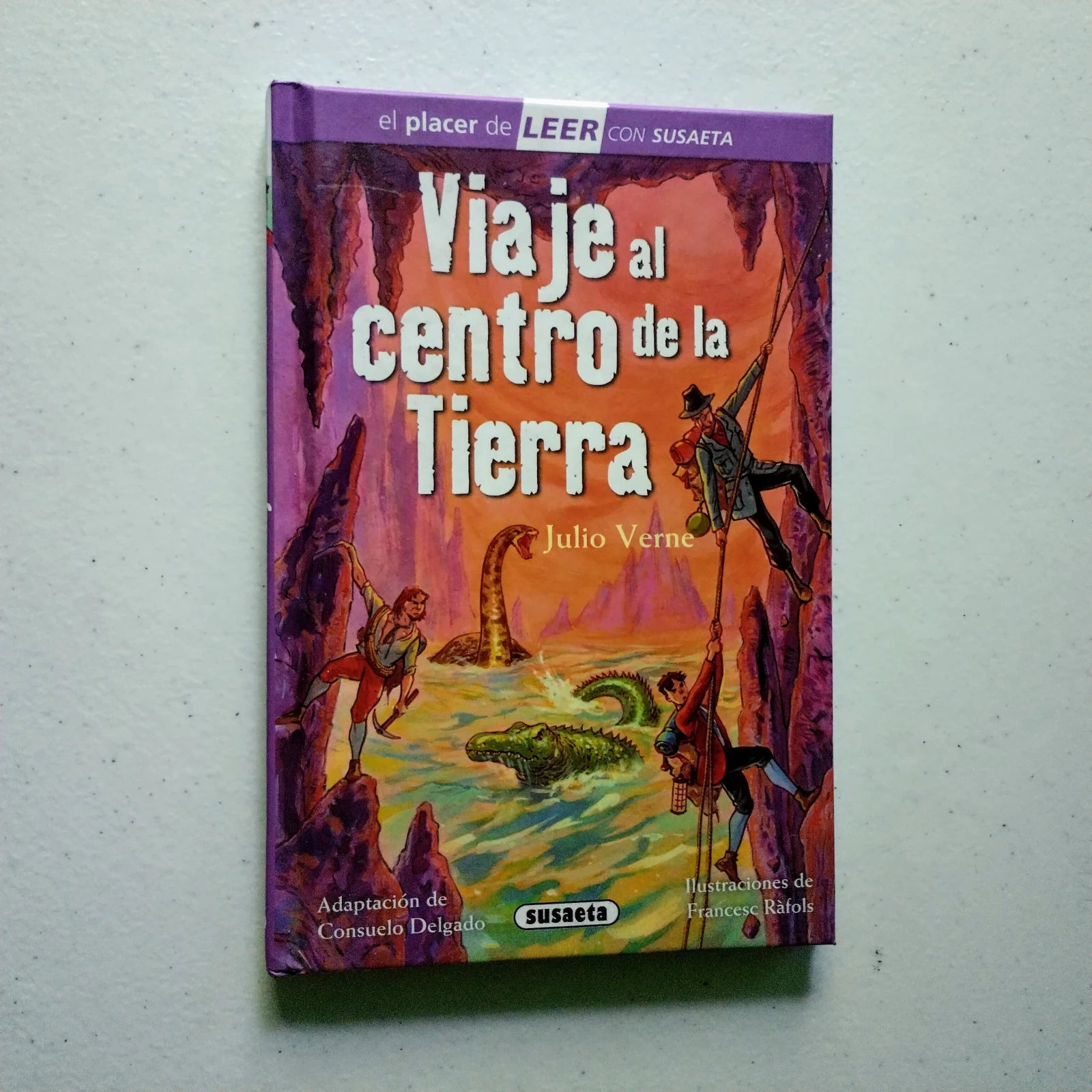 Viaje al centro de la tierra, Julio Verne, infantil 