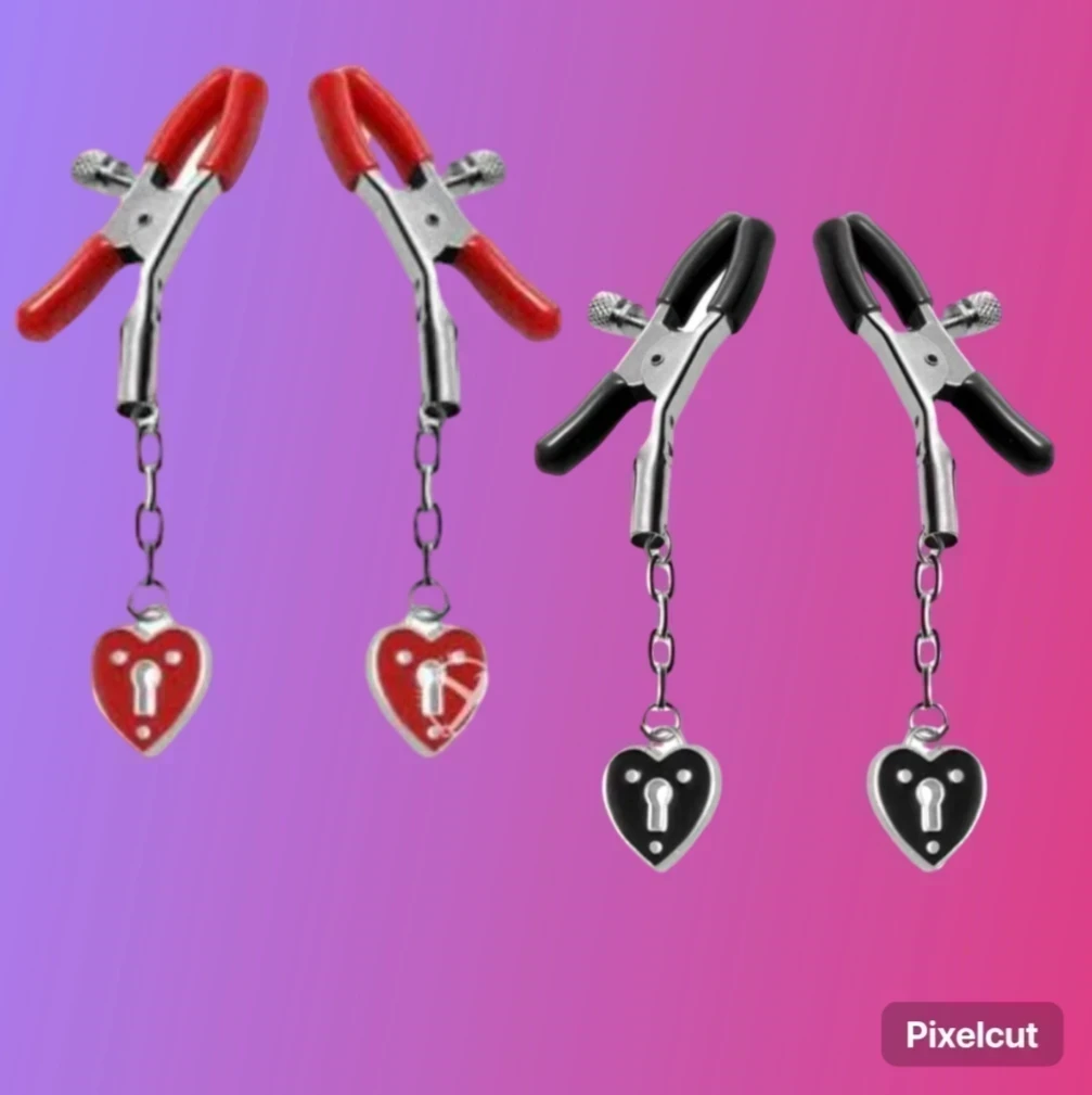 Pinzas Para Pezones Corazón 