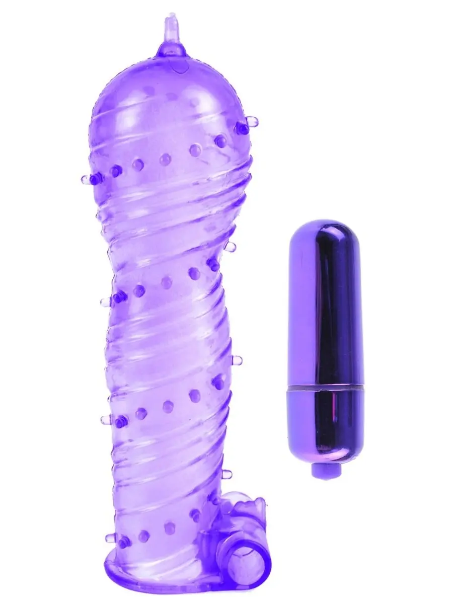 Classix Textured Sleeve and Bullet – Purple 2