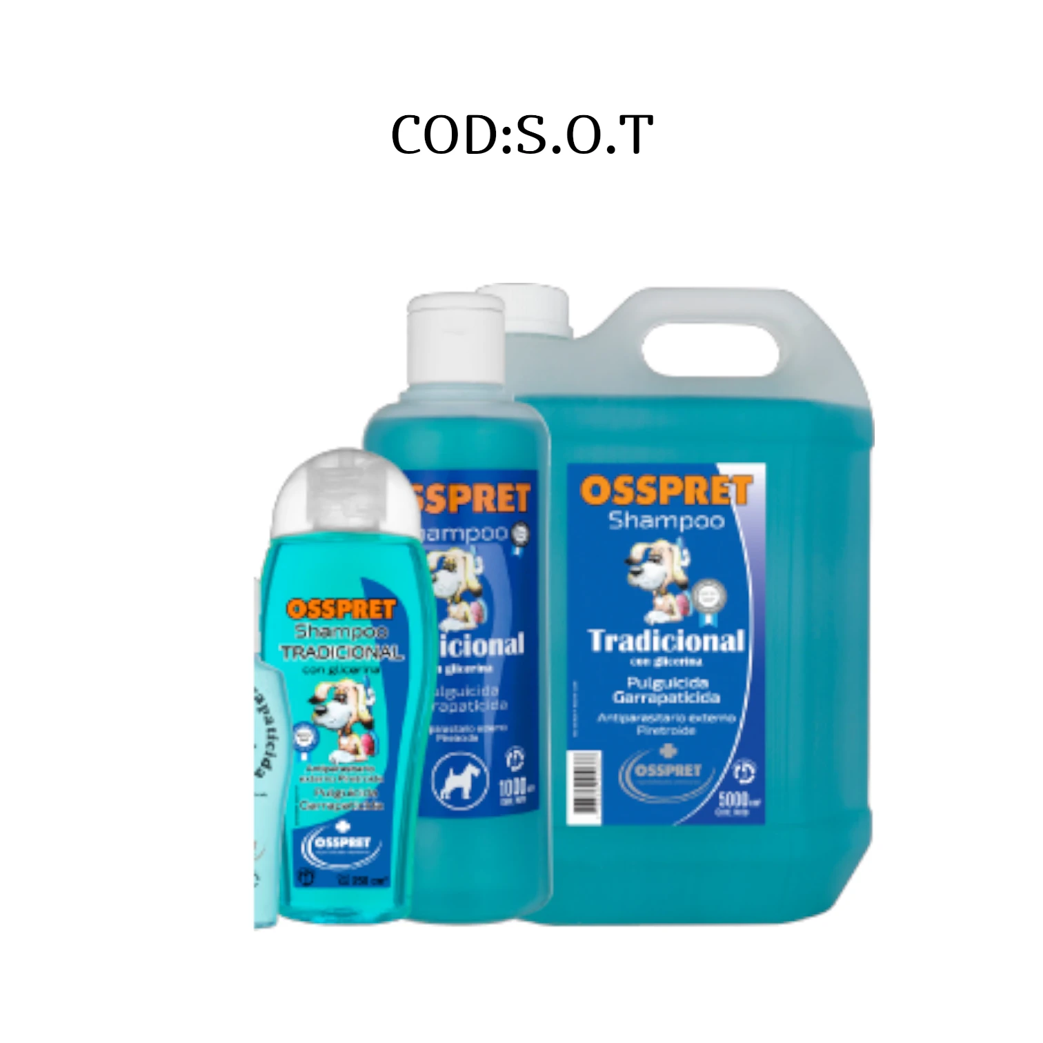 SHAMPOO 5LTS TRADICIONAL OSSPRET