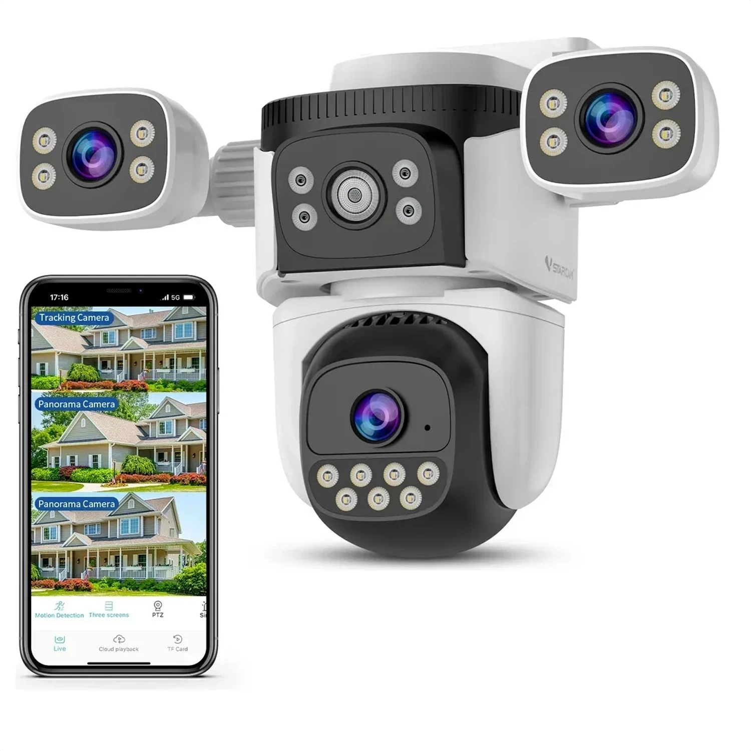 Camara de Seguridad Multiples INT/EXT WIFI 𝙓𝙄𝙊𝙉