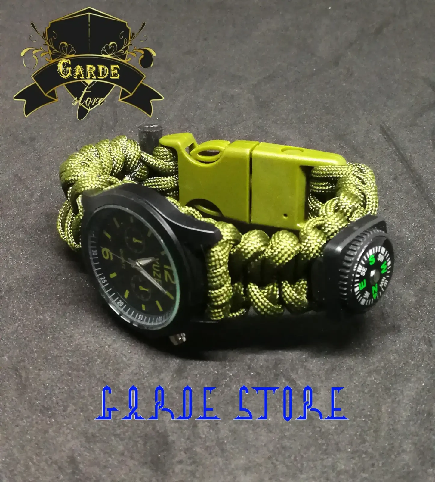 Reloj paracord supervivencia  2