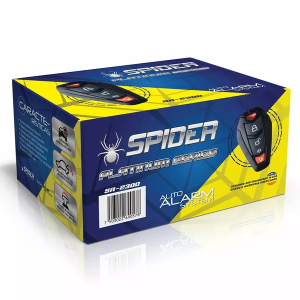 Auto alarma 5 seguros eléctricos cajuela y 4 relay 3
