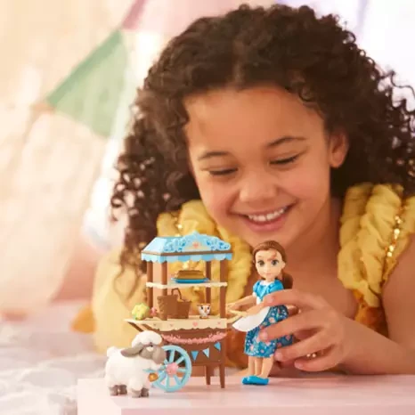 Mini juego de muñecas Belle Disney Once Upon a Story 3