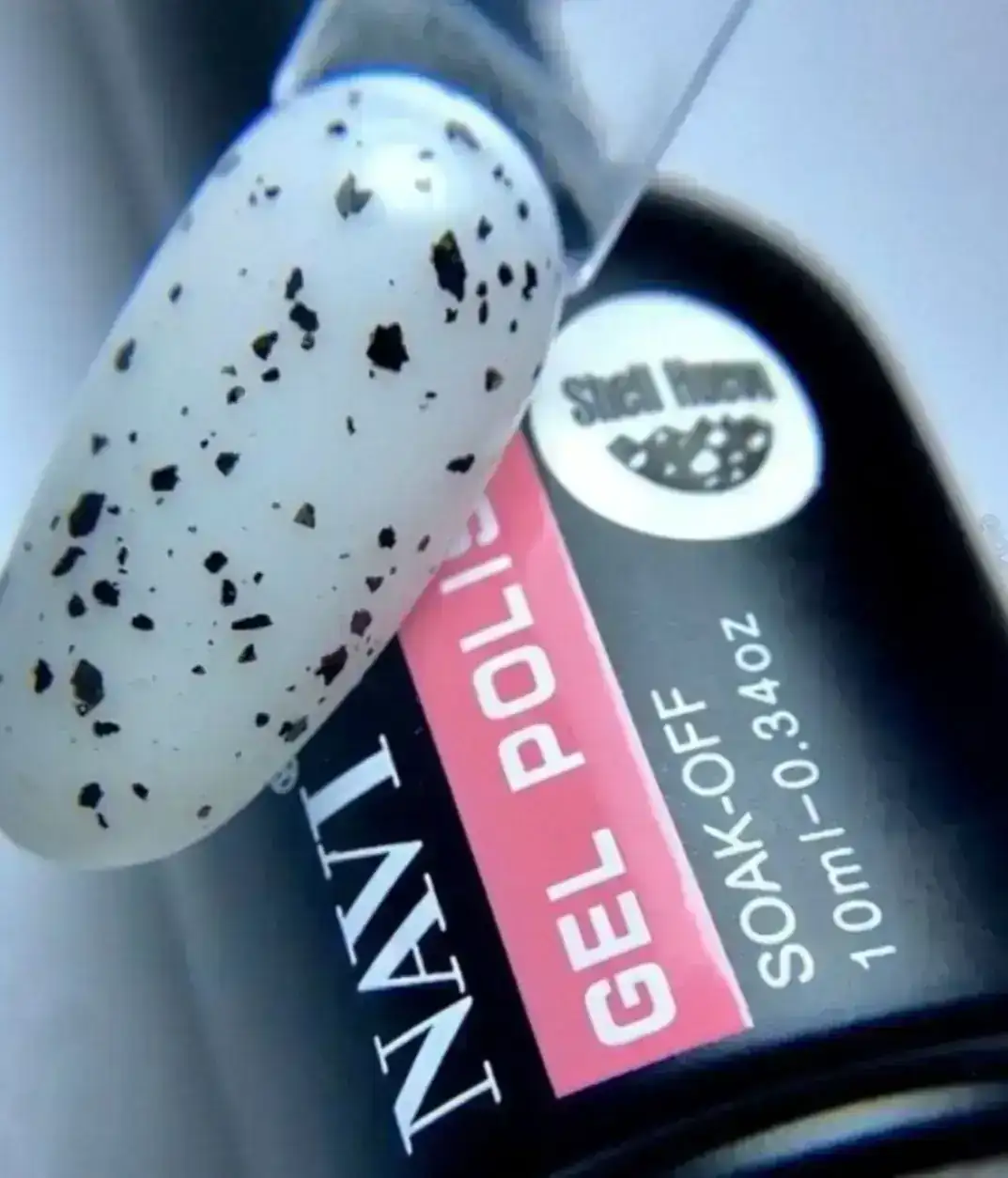 Gel polish efecto codorniz