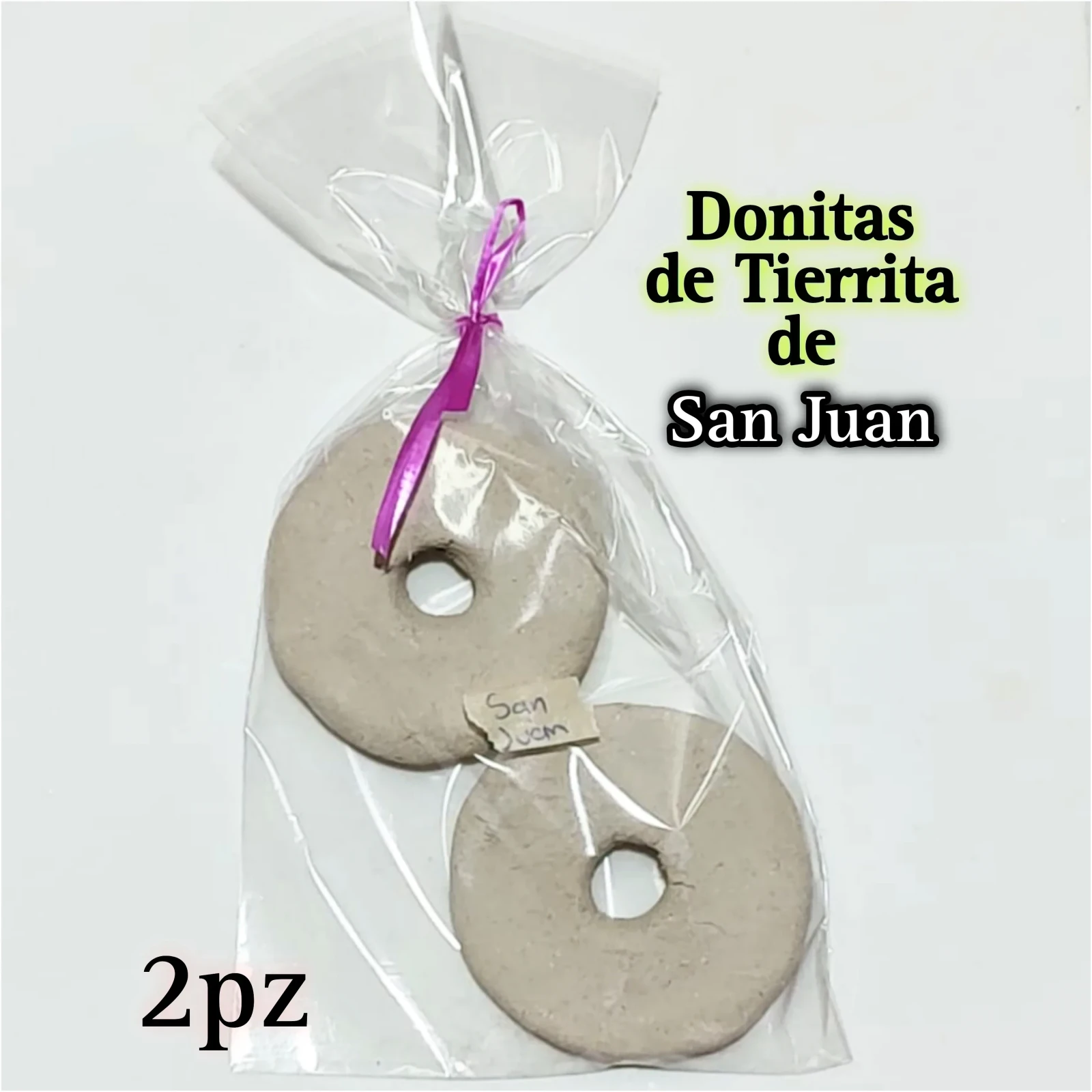 2 Donitas de Tierra de San Juan