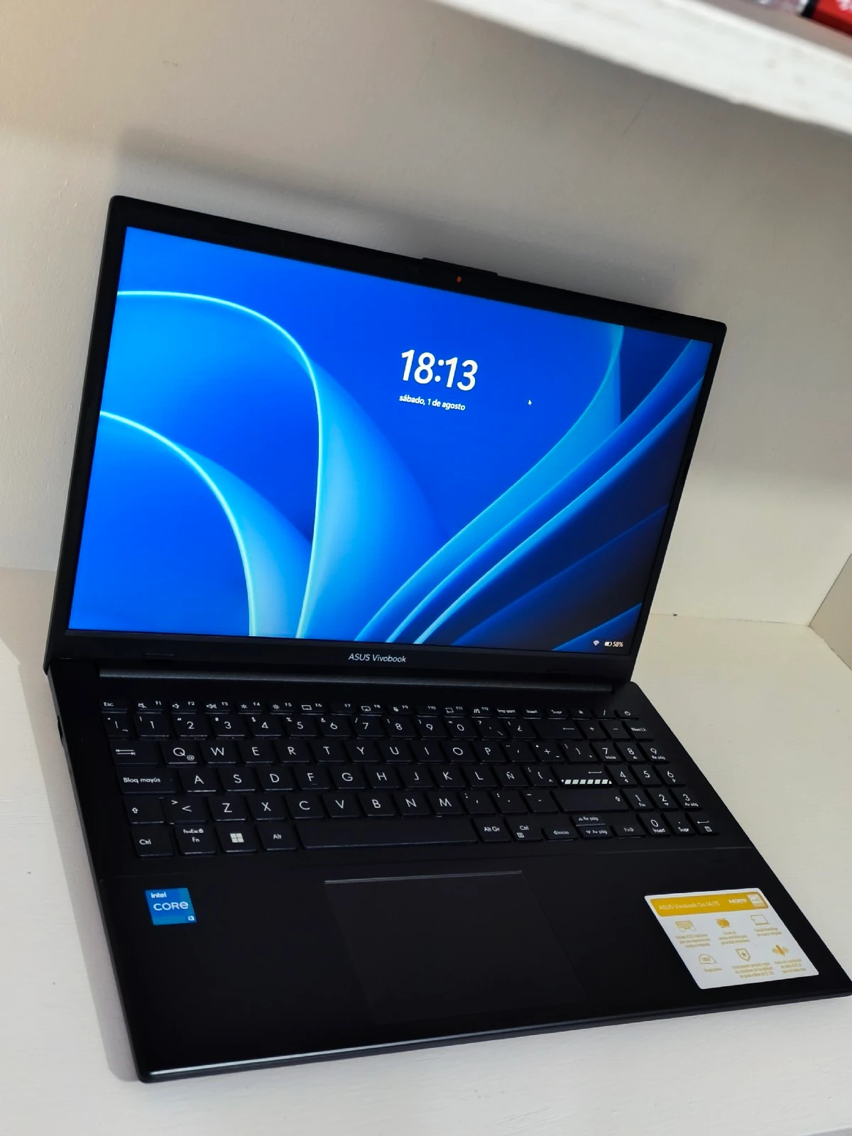 Asus Core i3 Gen 12 ultra Rapido 8/256 gb 