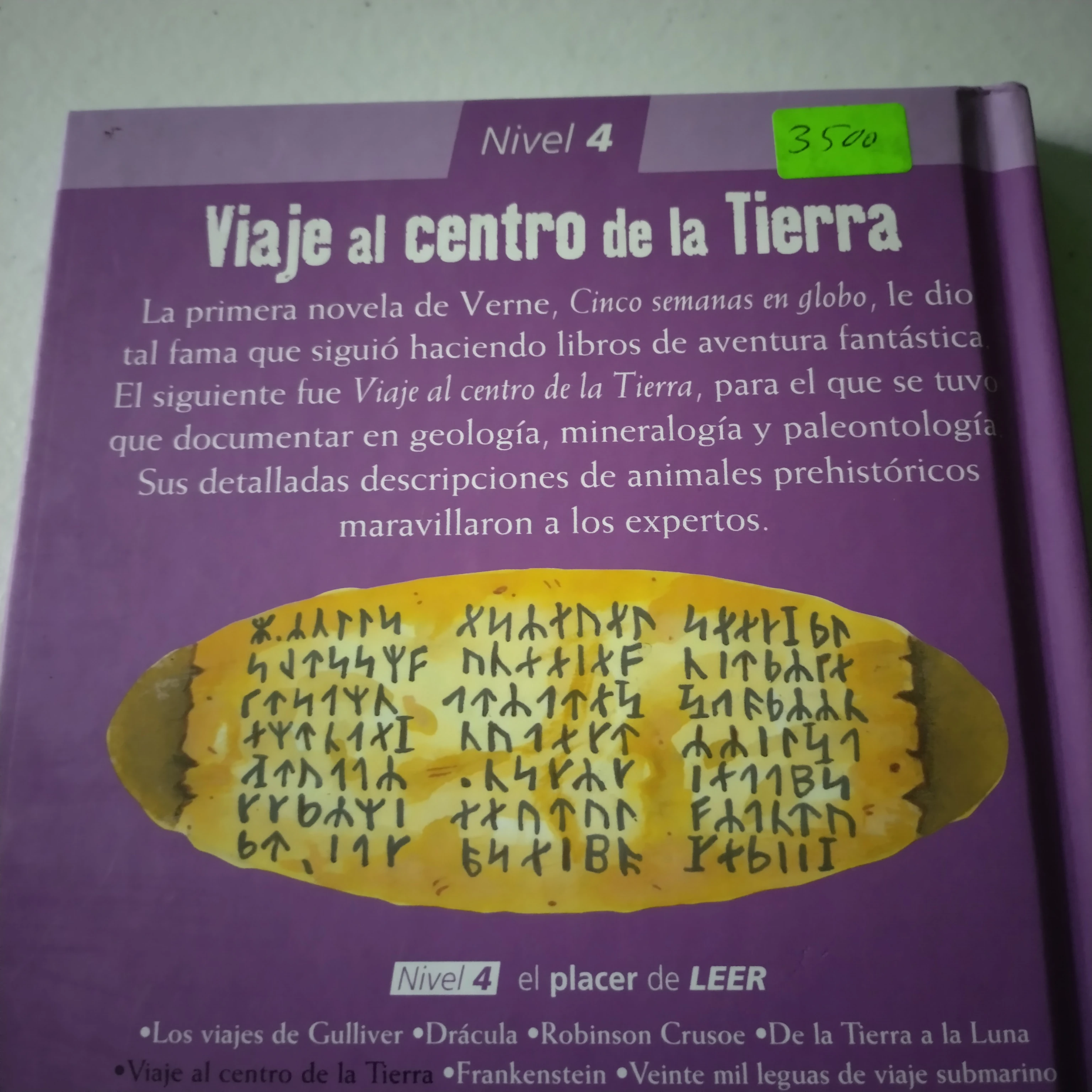 Viaje al centro de la tierra, Julio Verne, infantil  2