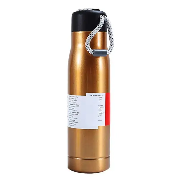Botella Térmica Acero Inoxidable 550ml - Amarillo 