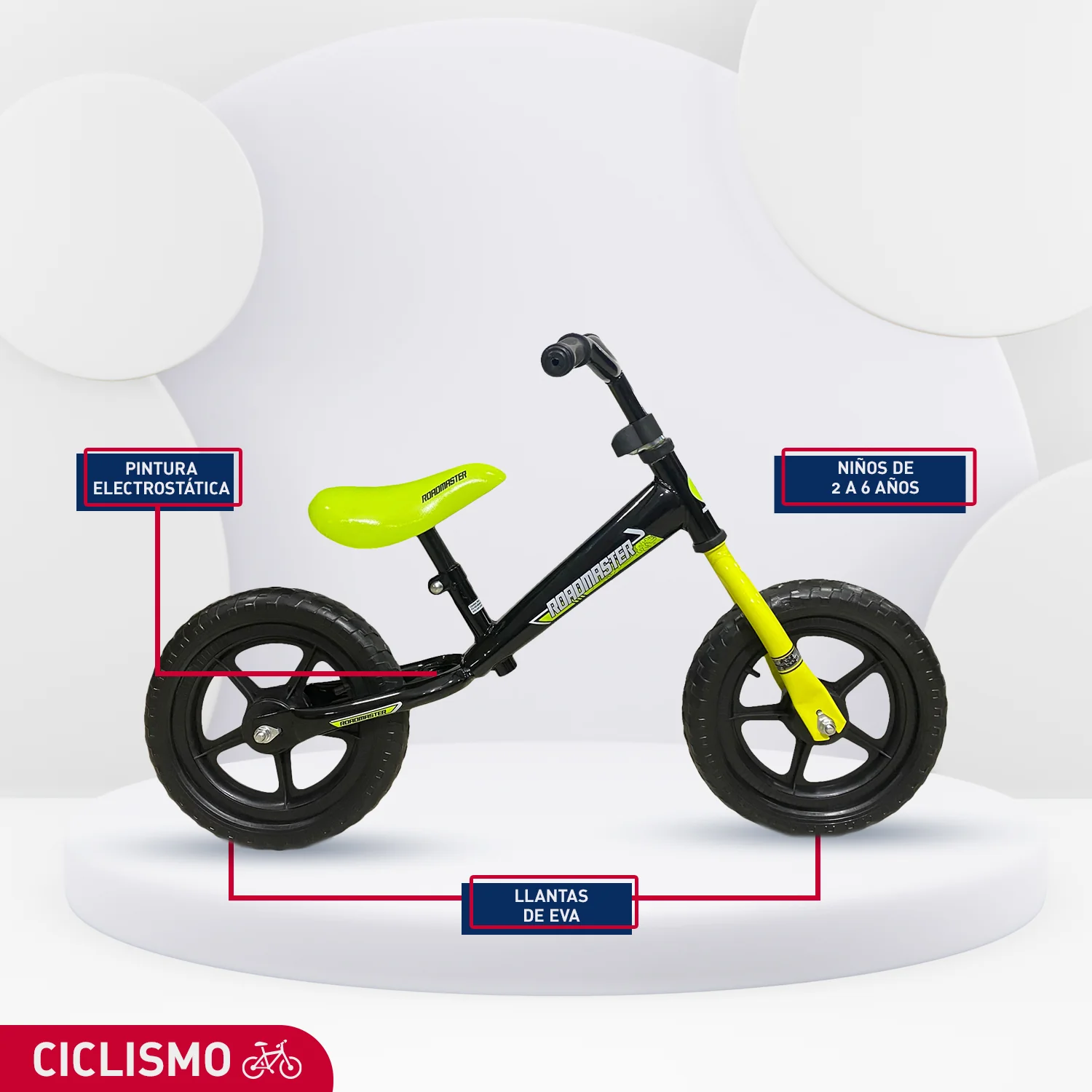 Bicicleta Sin Pedales Rin 12