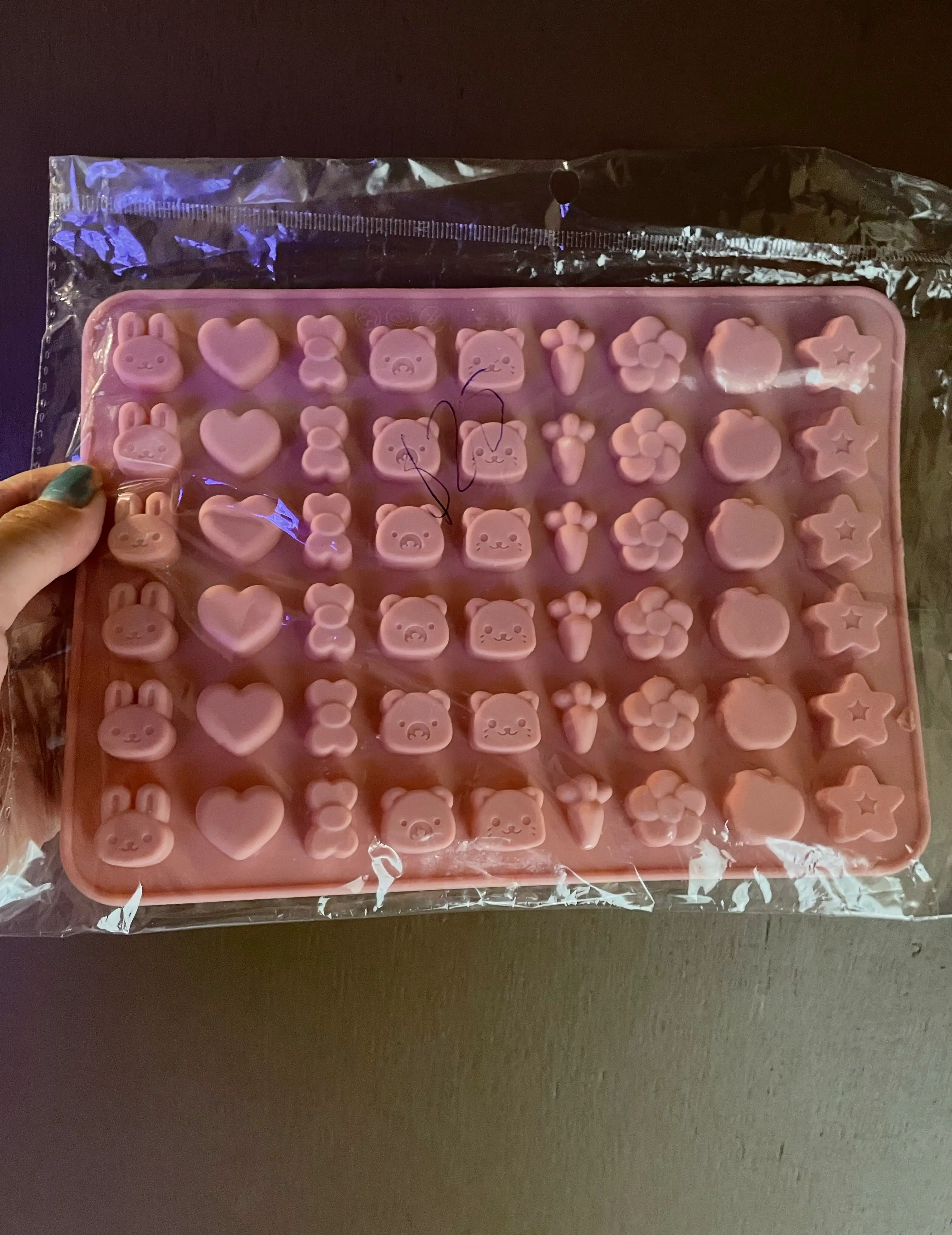 Molde mini zanahoria 
