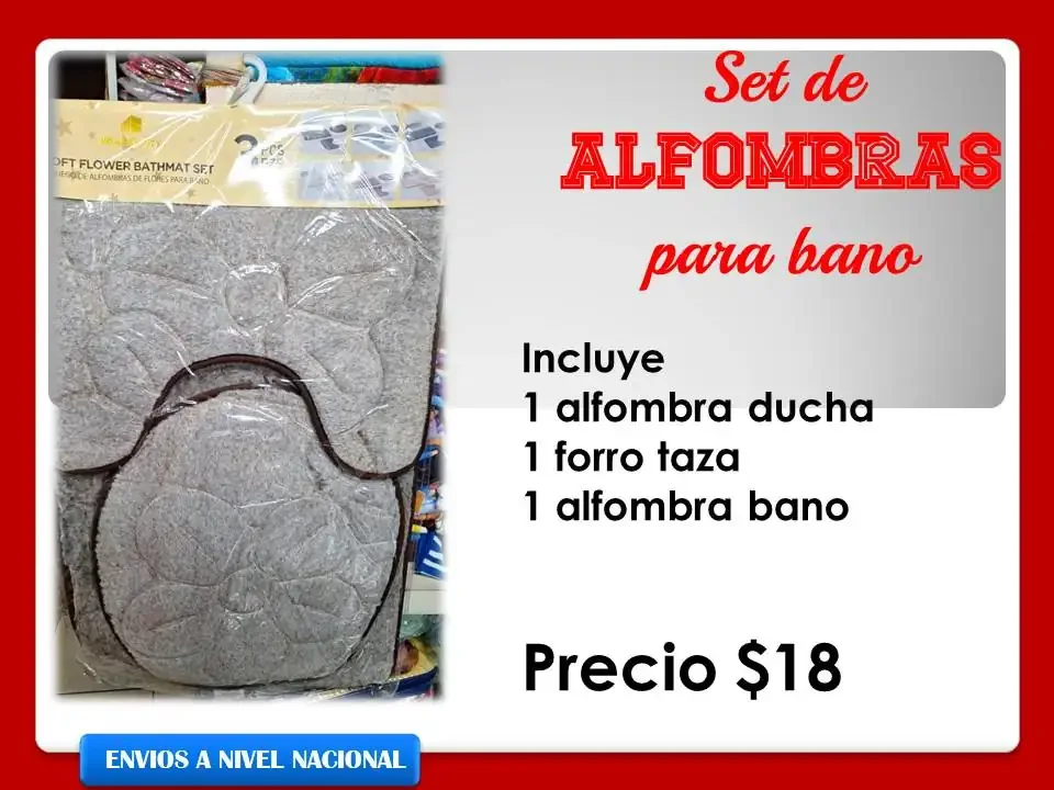 Alfombras para baño 
