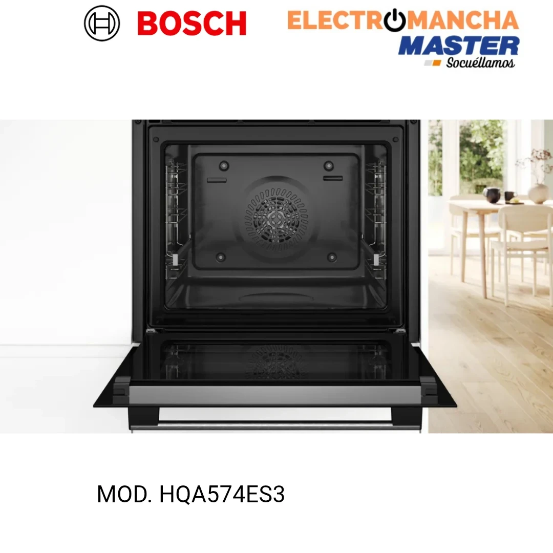 HORNO BOSCH HQA574ES3 INOX PIROLITICO A+ 3