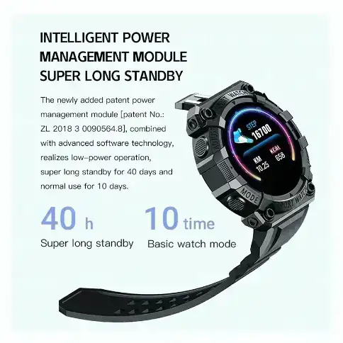 FD68S 1.44 Reloj Inteligente Deportivo Con monitor De Frecuencia Cardíaca 3
