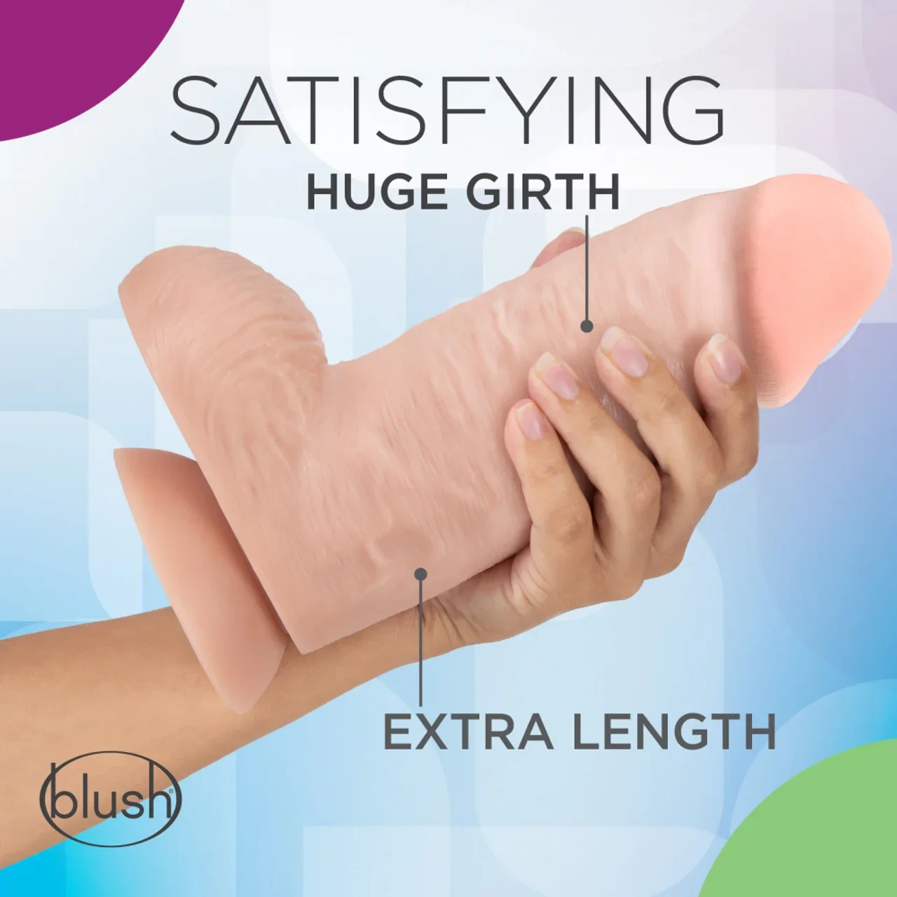 Dildo Au Naturel – 2.75pounder – Vanilla 3
