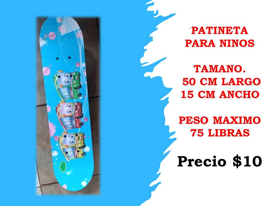 Patineta para niños 